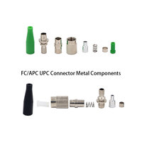 Kit de pièces de connecteurs à fibres optiques FC en gros, APC UPC Simplex Monomode, Ferrule Céramique 2.0/3.0mm, Cordon de Brassage Pigtail RoHS
