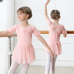 Body da Danza per Bambine Ballet Little <span class=keywords><strong>Angel</strong></span>, Unitard con Gonna Approvato per Esami - Product Image 6