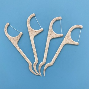 BPA Free Vegan Bền Vững Sinh Thái Thân Thiện Tự Nhiên Nha Khoa Flossers Nha Khoa Floss Picks - Product Image 3