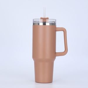 Generation 1 40oz <b>Large</b> Capacity Durable Car <b>Cup</b> Double Wall 304 Stainless Steel Insulated Ice Tumbler with Handle for Gym Use - Product Image 3