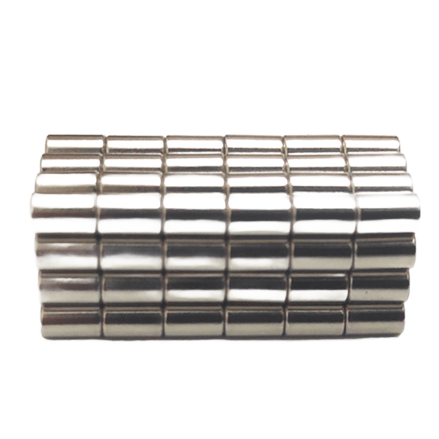 Industrial Rare Earth Neodymium Magnets Permanent Cylindrical for Crafts and Refrigerators Magnetic Materials