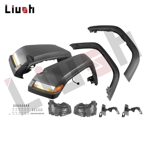 Liush SUV Autozubehör Aluminium legierung High Top Kotflügel verbreiter ungen für Jeep Wrangler JL 2007-2024 Radbraue mit leichtem Upgrade - Product Image 2