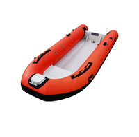 Double coque en aluminium semi-rigide 13ft RIB 390 Bateaux gonflables en PVC Hypalon à vendre