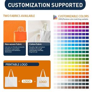 Custom Printed Cotton Canvas Tote Bags Women Recycled Reusable <b>Fabric</b> Embroidered <b>Nautical</b> Logo Low MOQ Plain Shopping Totebag - Product Image 5
