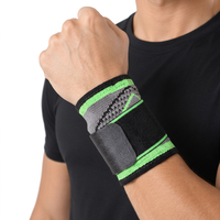 Soporte de Muñeca Deportivo Menics OEM/ODM, Cinturón de Protección Ajustable con Compresión para Levantamiento de Pesas, Entrenamiento en Gimnasio/Deportivo