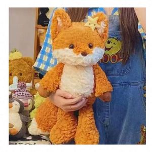 Peluche géante personnalisée en forme de renard, personnage de dessin animé créatif, certifiée CE par le fabricant, jouets en peluche pour enfants, cadeau d'anniversaire - Product Image 1