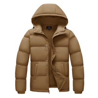 Vêtements coupe-vent pour hommes veste en duvet personnalisée manteau bouffant d'hiver veste en duvet pour hommes de haute qualité manteaux coupe-vent pour hommes