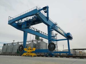 رافعة جسرية للحاويات مثبتة على السكك الحديدية بقدرة 40 طن لرفع الحاويات - Product Image 3