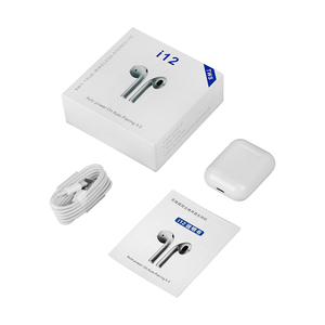 <span class=keywords><strong>I12</strong></span> TWS inalámbrica Mini BT auricular auriculares con caja de carga de micrófono para <span class=keywords><strong>Iphone</strong></span> todo teléfono inteligente - Product Image 5