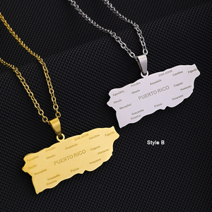 Collar <span class=keywords><strong>de</strong></span> Moda con Mapa <span class=keywords><strong>de</strong></span> Ciudad en Acero <span class=keywords><strong>de</strong></span> Titanio, Collar con Colgante <span class=keywords><strong>de</strong></span> Corazón <span class=keywords><strong>para</strong></span> <span class=keywords><strong>Hombre</strong></span> y Mujer, Collar <span class=keywords><strong>de</strong></span> Acero Inoxidable con Mapa <span class=keywords><strong>de</strong></span> <span class=keywords><strong>Puerto</strong></span> <span class=keywords><strong>Rico</strong></span> - Product Image 3