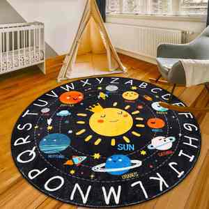 Tapis de jeu pour bébé ultra doux, offrant un soutien et une sensation de confort, facile d'entretien, avec un tapis de ramper rembourré antidérapant pour enfants et tout-petits - Product Image 2
