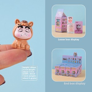 Nouveauté du Nouvel An : Figurines en résine créatives 12 signes du zodiaque, <span class=keywords><strong>d</strong></span>écorations de bureau, <span class=keywords><strong>cadeau</strong></span> pour filles, boîte mystère tendance, vente en gros, articles de maternité - Product Image 2