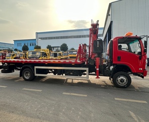 Remolque de Plataforma Isuzu de 5 Toneladas con Grúa - Vehículo de <span class=keywords><strong>Asistencia</strong></span> <span class=keywords><strong>en</strong></span> <span class=keywords><strong>Carretera</strong></span>/Rescate de Vehículos - Product Image 4