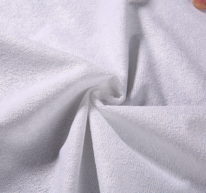 Alfombrilla de cama tejida hipoalergénica de algodón de rizo de bambú sin vinilo Protector de colchón impermeable para uso doméstico y hospitalario - Product Image 6