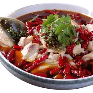 Salsa de salsa de pescado Mala picante Qinma, condimento de cocina esencial para platos de pescado, condimenta tus platos con una salsa deliciosa
