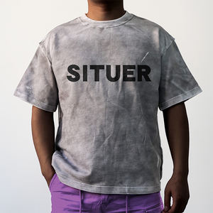 Tkan เสื้อยืดผ้าฝ้าย100% ผู้ชายขนาดใหญ่พิเศษเสื้อยืดกราฟิกสำหรับซักไซส์ใหญ่พิเศษแบบวินเทจของ0154 - Product Image 1