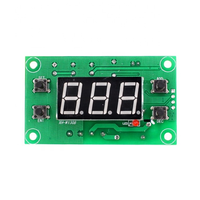 XH-W1308 Réglable Double LED Affichage Numérique Température Contrôleur Thermostat Interrupteur DC 12 v / 24 v / 220 v Cool Chaleur Capteur