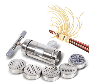 vendita all'ingrosso Commercio all'ingrosso di Casa a mano Utilizzando Strumenti di spaghetti In Acciaio Inox Noodle Maker <span class=keywords><strong>Manua</strong></span> - Product Image 2