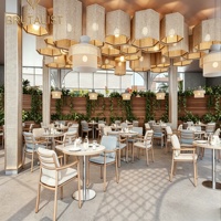 Ensembles de meubles pour restaurants, personnalisation complète de la salle, design d'intérieur, présentation commerciale, décoration de restaurant, rénovation de magasin