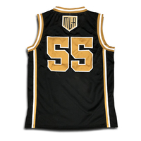 Kustom Jersey basket pria Vintage terbaik basket desain Jersey