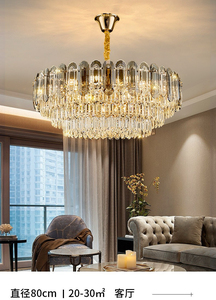 Nhà máy trực tiếp LED Sắt Vàng Trần Đèn Chùm & đèn Mặt dây chuyền độ sáng cao 3-năm Bảo Hành Giao hàng nhanh chóng giá - Product Image 6