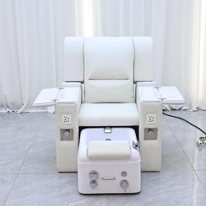 美容ネイルサロン家具フットスパマッサージ電動マニキュアペディキュア椅子フットバス付き - Product Image 1