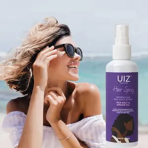 Natural Moroccan Sea Salt Spray Light Hold Texturizing Thickening Texture Hair Beach Wave Spray For Hair Men Women