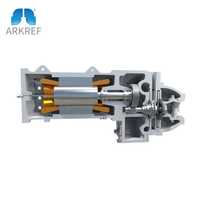 Refroidisseur d'eau centrifuge ARKREF R134a, système de refroidissement industriel 100RT-6000RT, équipement refroidi par eau