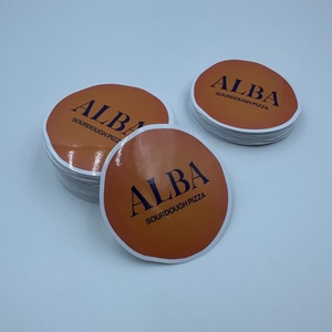 Rouleau d'autocollants en vinyle personnalisés 50x50mm résistants pour produits automobiles, articles divers, carnets, pain, sucre, thé, sacs en polyéthylène, bananes, poulet - Product Image 3