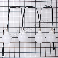 Lampu LED E27 95mm Pengubah Warna RGB DMX Pixel Lampu LED untuk Pernikahan Klub Lampu Natal LED