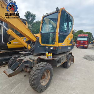 Excavadora de ruedas Hyundai 60W-9 usada, fabricada en Corea del Sur, para construcción de carreteras. - Product Image 4