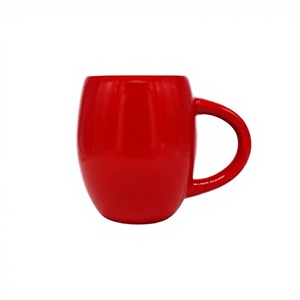 Taza de Café de Cerámica Personalizada Lilin, 12 oz, con Asa, Minimalista, Negra Mate, Blanca Brillante, de Porcelana, Regalos Empresariales, Logotipo Personalizado - Product Image 2