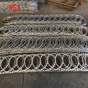 <span class=keywords><strong>Fil</strong></span> de fer barbelé plat en acier inoxydable haute résistance pour la protection des murs et des clôtures, <span class=keywords><strong>fil</strong></span> de fer barbelé plat à haute sécurité avec clips - Product Image 6