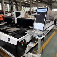 Machine de découpe laser à fibre 8025 à grande zone de travail, découpeuse laser CNC automatique 4020 6025 pour l'industrie manufacturière du métal
