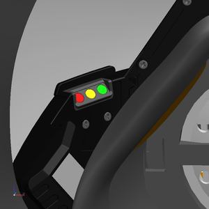 Garanzia di qualità di controllo facile da usare 3C standard sferico casco squadra di soccorso HUD maschera ZHUD-10 - Product Image 6
