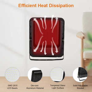 Hot bán IP67 ngoài trời Spotlight bên ngoài đèn bền 2 năm bảo hành vườn sân COB 100W 200W 300W 400W <span class=keywords><strong>LED</strong></span> <span class=keywords><strong>Flood</strong></span> Light - Product Image 4