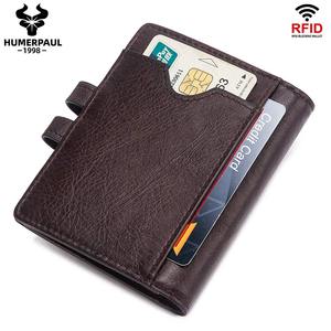 HUMERPAUL <strong>Card</strong> <strong>Holder</strong> <strong>Wallet</strong> Homens De Couro Genuino Das Mulheres Do Cartao 28 Atm <strong>Card</strong> Anti Rdif <strong>Wallet</strong> - Product Image 3