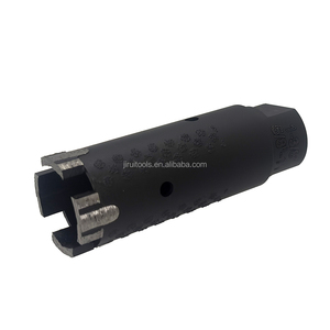 Perfuração rápida e sem lascar 1-3/8 "Dry Diamond Core <span class=keywords><strong>Drill</strong></span> Bits com segmentos T Turbo para furos de perfuração em granito Quartz - Product Image 5