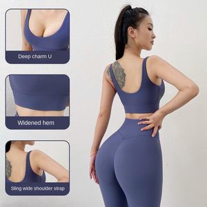 Ropa Interior Deportiva para Mujer, Sujetador Deportivo sin Aro, con Soporte, para Correr, Yoga, Top Deportivo Delgado, Espalda Descubierta - Product Image 6