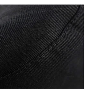 Casquette de pêche unisexe noire avec logo brodé personnalisé multicolore - Product Image 5