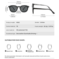 Lunettes de soleil vintage classiques rondes 2025, protection des yeux, marque de créateur, logo personnalisé, polarisées UV400, pour unisexe