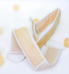 แปรงขัดหลังใยบวบธรรมชาติแบบยาวพรีเมียม ขายส่ง - Product Image 2