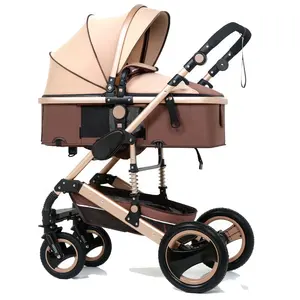 European Style Baby Stroller Cobabies Foldable Stroller 3 In 1 Baby Stroller