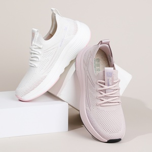 Chaussures de sport Fly Knit personnalisées pour femmes, toutes saisons, pieds larges, course pieds nus, prix d'usine - Product Image 2