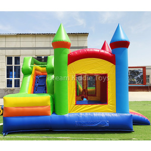 Château gonflable multicolore gonflable, toboggan d'escalade, maison gonflable <span class=keywords><strong>pour</strong></span> la <span class=keywords><strong>location</strong></span> d'<span class=keywords><strong>anniversaire</strong></span> - Product Image 2
