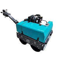 Mini Walk Behind Handheld Vibratory Single Double Drum