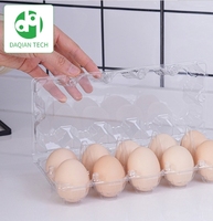 Boîte en plastique PET transparente pour oeufs et oeufs de canard