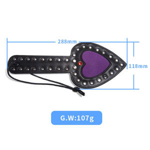 ลูกเต๋ารักตลกสำหรับผู้ใหญ่ BDSM ของเล่นทางเพศผลิตภัณฑ์หนัง PU แปลกใหม่ไม้ตีแส้ - Product Image 4