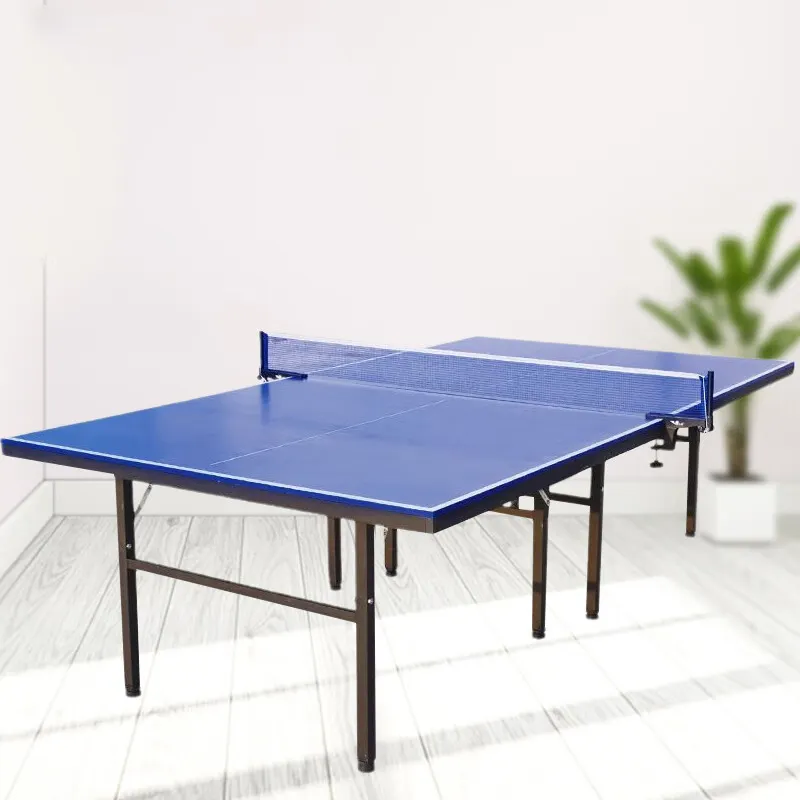 Outdoor Single Folding Waterproof Sunscreen Table Tennis Table Standard Household Folding Ttable Tennis Products