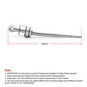 Palanca de Cambios de Marchas para Automóvil ACURA, para Mazda MX6/Ford Probe 93-97, Estilo de Carreras, Palanca de Cambios de 5/6 Velocidades, Material de Aluminio y Cuero - Product Image 5